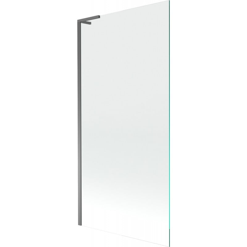 Mexen Next L paravent de baignoire une aile 90 x 150 cm, transparent, gun metal - 895-090-000-03-00-95