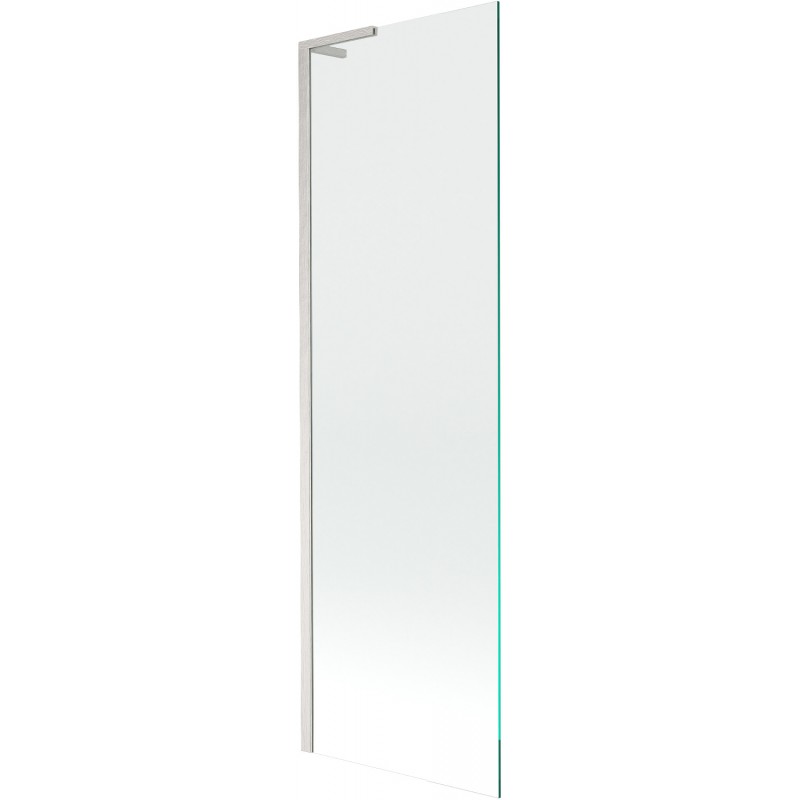 Pare-douche Mexen Next L 1 volet 60 x 150 cm, transparent, nickel brossé - 895-060-000-03-00-97
