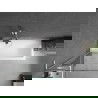 Mexen Next L paroi de baignoire 1 vantail 70 x 150 cm, transparent, nickel brossé - 895-070-000-03-00-97