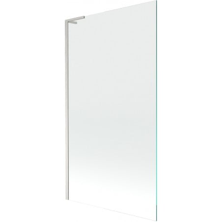 Mexen Next L paroi de baignoire à 1 vantail 100 x 150 cm, transparent, nickel brossé - 895-100-000-03-00-97