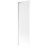 Mexen Next L paroi de baignoire 1 volet 60 x 150 cm, verre dépoli, chrome - 895-060-000-03-30-01