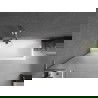 Mexen Next L paroi de baignoire 1-volet 70 x 150 cm, givré, chrome - 895-070-000-03-30-01