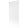 Mexen Next L paroi de baignoire 1-volet 90 x 150 cm, givre, chrome - 895-090-000-03-30-01