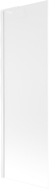 Mexen Next L paroi de baignoire 1-volet 60 x 150 cm, dépoli, blanc - 895-060-000-03-30-20