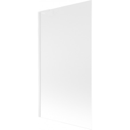 Mexen Next L paroi de baignoire 1 volet 100 x 150 cm, dépoli, blanc - 895-100-000-03-30-20