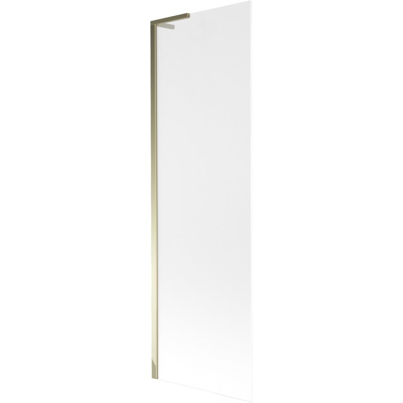 Mexen Next L paroi de baignoire 1 vantail 60 x 150 cm, givré, doré - 895-060-000-03-30-50