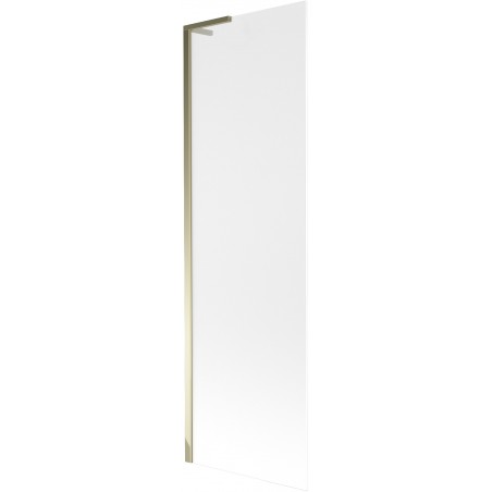 Mexen Next L paroi de baignoire 1 vantail 60 x 150 cm, givré, doré - 895-060-000-03-30-50