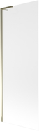 Mexen Next L pare-douche 1 volet 70 x 150 cm, givré, doré - 895-070-000-03-30-50