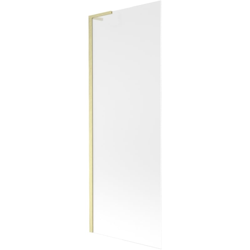 Mexen Next L paravent de baignoire 1-volet 70 x 150 cm, givre, or brossé - 895-070-000-03-30-55