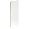 Mexen Next L paravent de baignoire 1-volet 70 x 150 cm, givre, or brossé - 895-070-000-03-30-55
