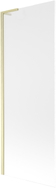 Mexen Next L paravent de baignoire 1-volet 70 x 150 cm, givre, or brossé - 895-070-000-03-30-55