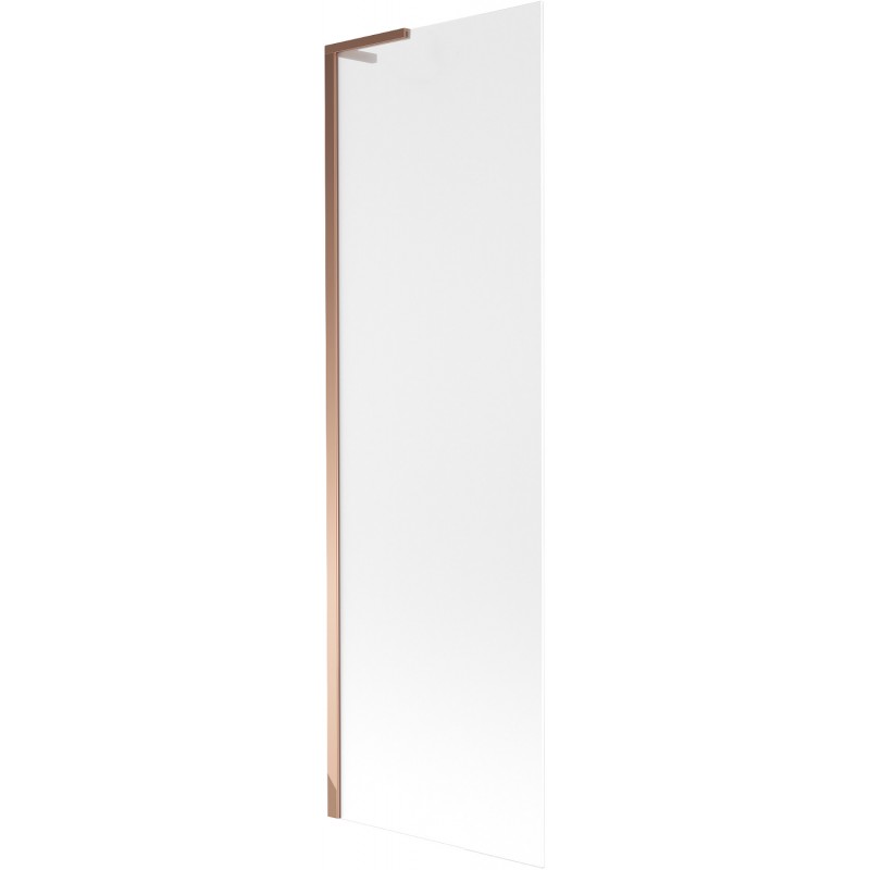 Paroi de baignoire Mexen Next L 1 porte 60 x 150 cm, givrée, or rose - 895-060-000-03-30-60