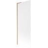 Mexen Next L paroi de baignoire 1 battant 70 x 150 cm, satiné, cuivre brossé - 895-070-000-03-30-65