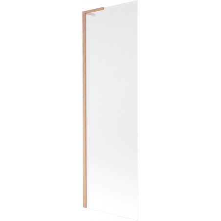 Paroi de baignoire Mexen Next L 1 volet 60 x 150 cm, givrée, cuivre brossé - 895-060-000-03-30-65