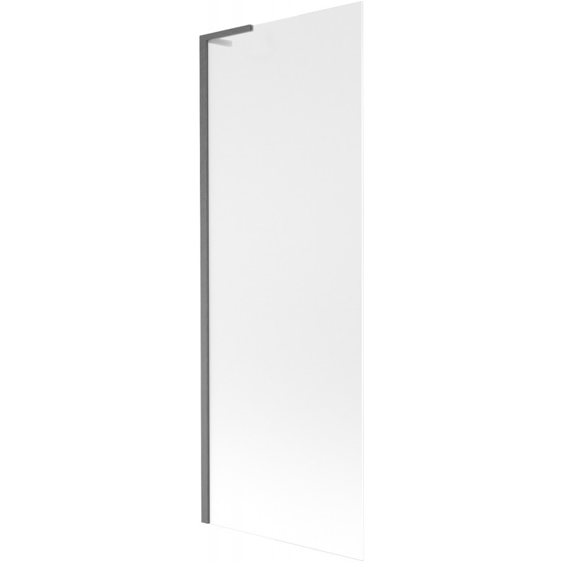 Mexen Next L paroi de baignoire 1 battant 70 x 150 cm, givre, gris canon brossé - 895-070-000-03-30-66