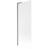 Mexen Next L paroi de baignoire 1 battant 70 x 150 cm, givre, gris canon brossé - 895-070-000-03-30-66