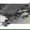 Mexen Next L paroi de baignoire 1 volet 100 x 150 cm, givre, gris canon brossé - 895-100-000-03-30-66