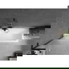 Mexen Next L paroi de baignoire 1 volet 60 x 150 cm, givré, noir - 895-060-000-03-30-70