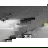 Mexen Next L pare-douche 1-volet 70 x 150 cm, givré, métal pistolet - 895-070-000-03-30-95