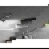 Pare-douche pour baignoire à 1 panneau Mexen Next L 60 x 150 cm, dépoli, nickel brossé - 895-060-000-03-30-97