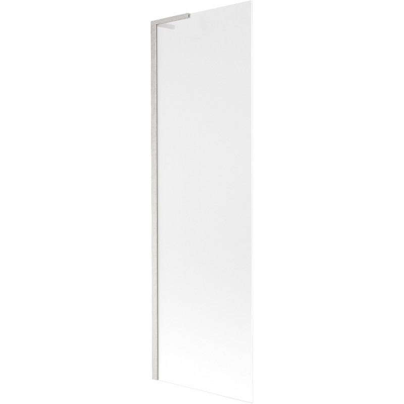 Pare-douche pour baignoire à 1 panneau Mexen Next L 60 x 150 cm, dépoli, nickel brossé - 895-060-000-03-30-97