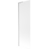 Mexen Next L paroi de baignoire à 1 volet 60 x 150 cm, givré, nickel brossé - 895-060-000-03-30-97