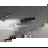 Mexen Next L paroi de baignoire 1 volet 70 x 150 cm, givré, nickel brossé - 895-070-000-03-30-97