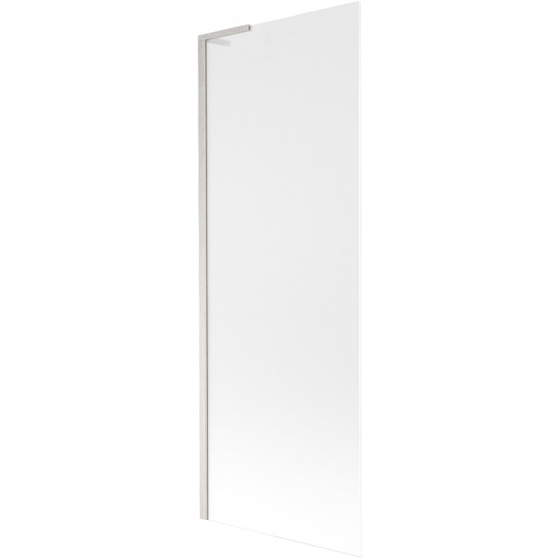 Mexen Next L paroi de baignoire 1 battant 70 x 150 cm, givre, nickel brossé - 895-070-000-03-30-97