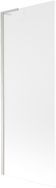 Mexen Next L paroi de baignoire 1 battant 70 x 150 cm, givre, nickel brossé - 895-070-000-03-30-97