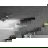 Paroi de Baignoire Mexen Next L 1 Vantail 70 x 150 cm, Graphite, Chrome - 895-070-000-03-40-01