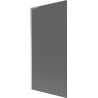 Mexen Next L paroi de baignoire 1 volet 90 x 150 cm, graphite, chrome - 895-090-000-03-40-01