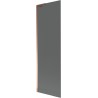 Mexen Next L paroi de baignoire 1-volet 60 x 150 cm, graphite, or rose - 895-060-000-03-40-60