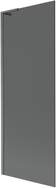 Mexen Next L paroi de baignoire 1 vantail 70 x 150 cm, graphite, gris métallisé brossé - 895-070-000-03-40-66