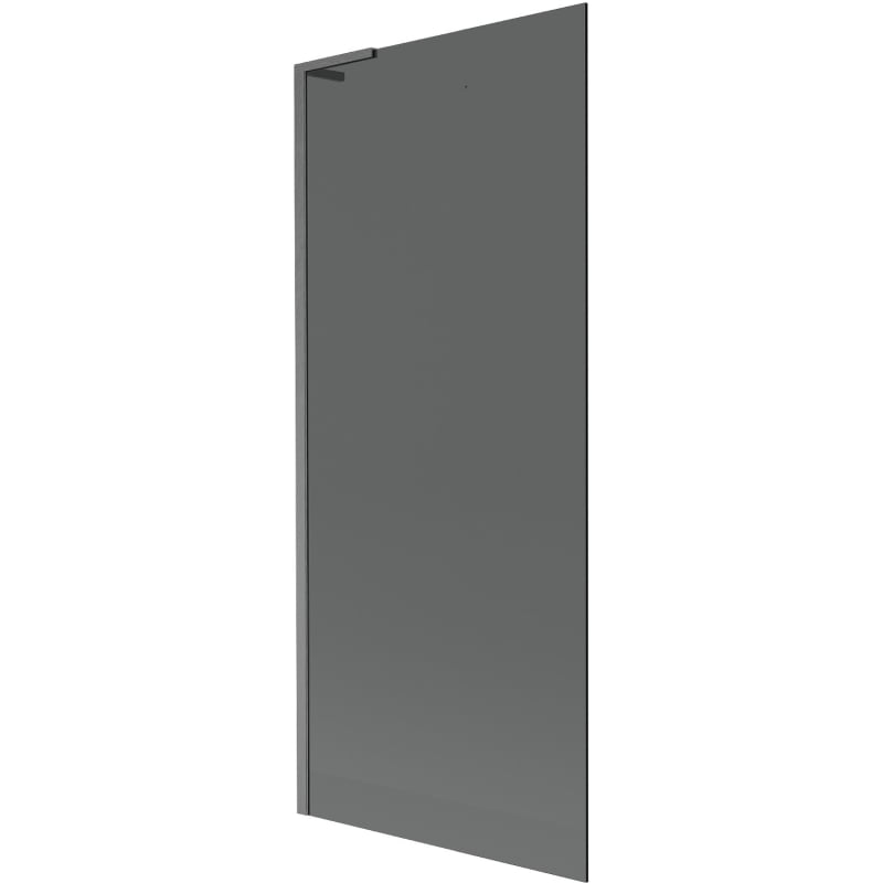 Mexen Next L pare-douche 1-volet 80 x 150 cm, graphite, gris canon brossé - 895-080-000-03-40-66