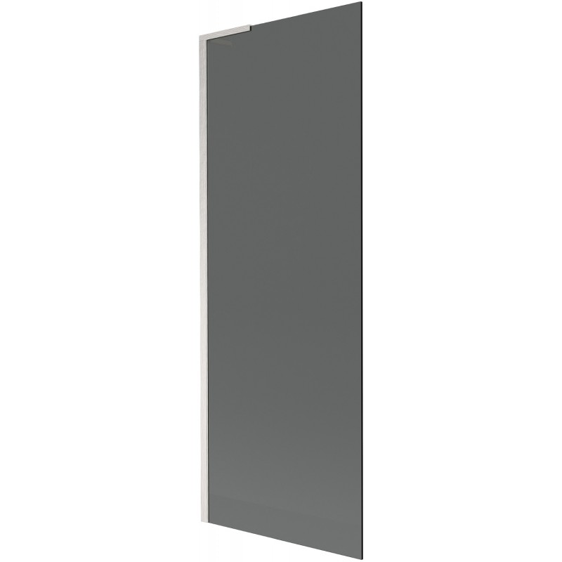 Franc su Next L pare-baignoire 1 battant 70 x 150 cm, graphite, nickel brossé - 895-070-000-03-40-97