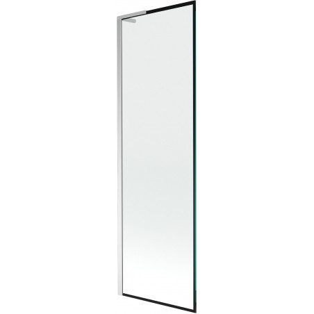 Paroi de baignoire Mexen Next L 1 volet 60 x 150 cm, motif noir, chrome - 895-060-000-03-70-01