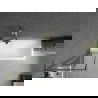 Mexen Next L paroi de baignoire 1 volet 50 x 150 cm, motif noir, doré - 895-050-000-03-70-50