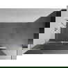 Mexen Kioto+ L paroi de douche avec étagère Walk-in 100 x 200 cm, verre trempé, nickel brossé - 800-100-123-97-09