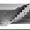 Mexen Kioto L paroi de douche Walk-in 100 x 200 cm, motif blanc, finition dorée - 800-100-103-55-85
