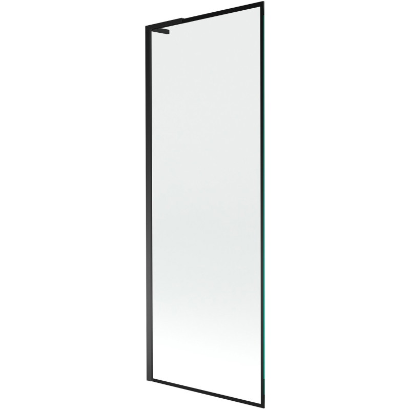 Mexen Next L paroi de baignoire 1-volet 70 x 150 cm, cadre noir, noir - 895-070-000-03-70-70