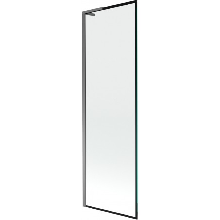 Paroi de baignoire Mexen Next L 1 vantail 60 x 150 cm, motif noir, gun metal - 895-060-000-03-70-95