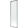 Mexen Next L pare-douche 1-volet 60 x 150 cm, cadre noir, gun metal - 895-060-000-03-70-95