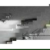 Paroi de baignoire 1 volet Mexen Next L 70 x 150 cm, motif noir, chrome - 895-070-000-03-77-01