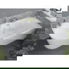 Baignoire Mexen Mia à poser, angle droit 150 x 75 cm, blanche, évacuation or brossé - 52691507500P-55
