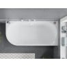 Mexen Mia baignoire d'angle autoportante droite 170 x 80 cm, blanche, bonde blanche - 52691708000P-20