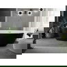 Mexen Eris baignoire autoportante 170 x 80 cm, blanche/noire, bonde en nickel brossé - 53441708075-97