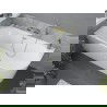 Baignoire Mexen Mia d'angle autoportante gauche 180 x 80 cm, blanche, évacuation en or brossé - 52691808000L-55