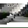 Mexen Eris baignoire autoportante 170 x 80 cm, noire, trop-plein chrome - 53441708070-01