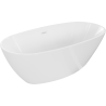 Mexen Eris baignoire indépendante 180 x 80 cm, blanche, trop-plein blanc - 53441808000-20