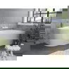 Mexen Mia baignoire autoportante d'angle droite 180 x 80 cm, blanche, trop-plein blanc - 52691808000P-20